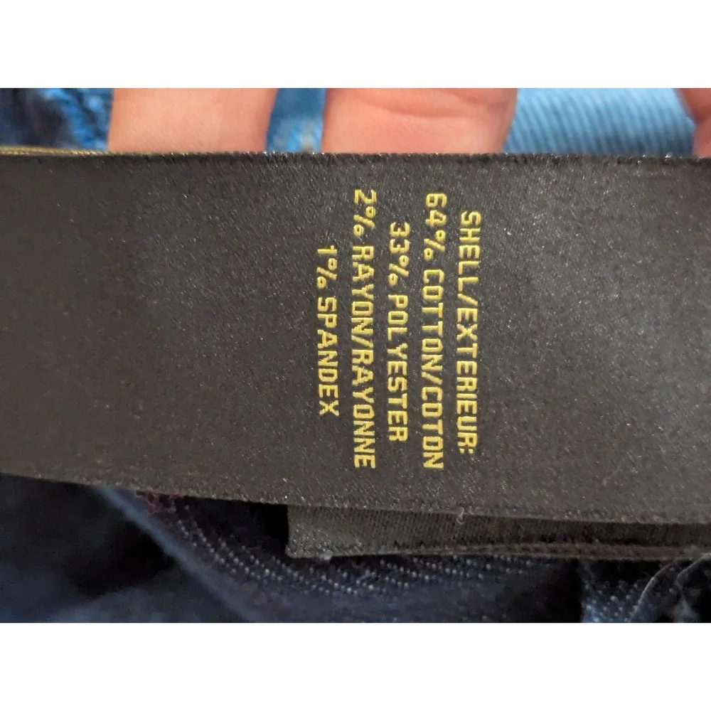 Y2K High Rise Wide Leg Jeans Dark Wash House of Harlow 1960 Women's 28